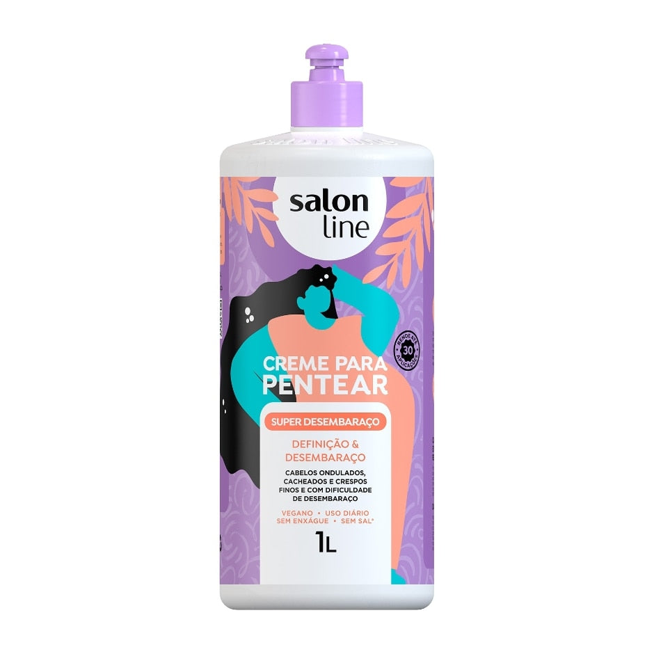 Creme Para Pentear Super Desembaraço Salon Line 1L