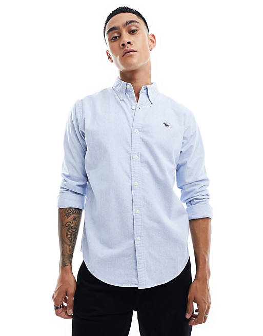 Camisa Oxford Azul Clara