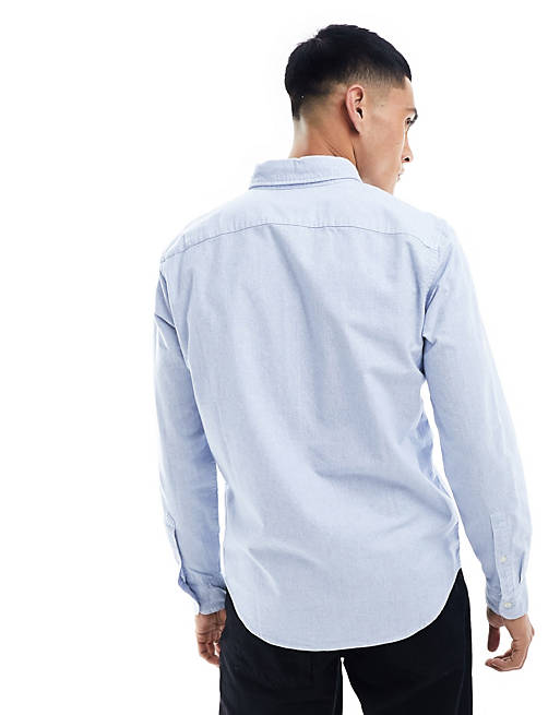 Camisa Oxford Azul Clara