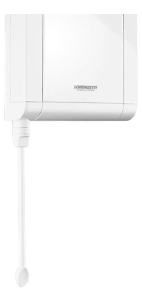 Chuveiro Elétrico De Parede Lorenzetti Acqua Ultra Storm Branco 6800w 220v