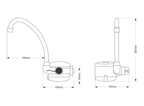 Torneira Elétrica Cozinha Loreneasy Lorenzetti 5500w 220v