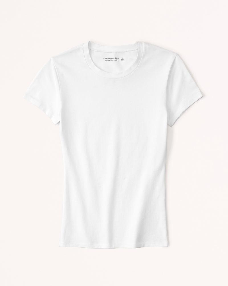 Abercrombie & Fitch Camiseta de bebê dobrável essencial