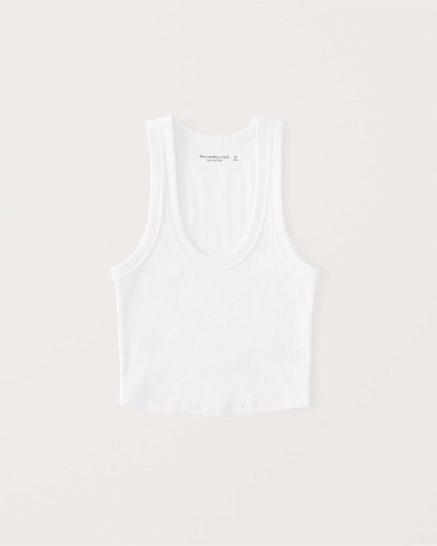 Abercrombie & Fitch Tanque Scoopneck Essencial