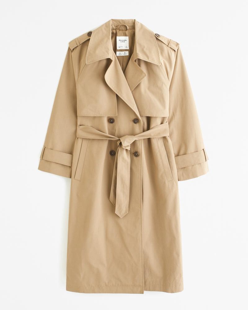 Abercrombie & Fitch Trench Coat Elevado