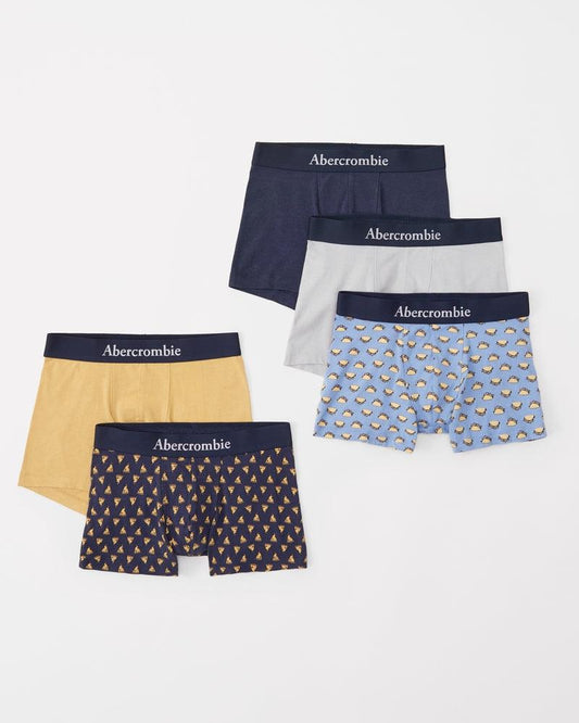 Abercrombie cuecas boxer com 5 unidades