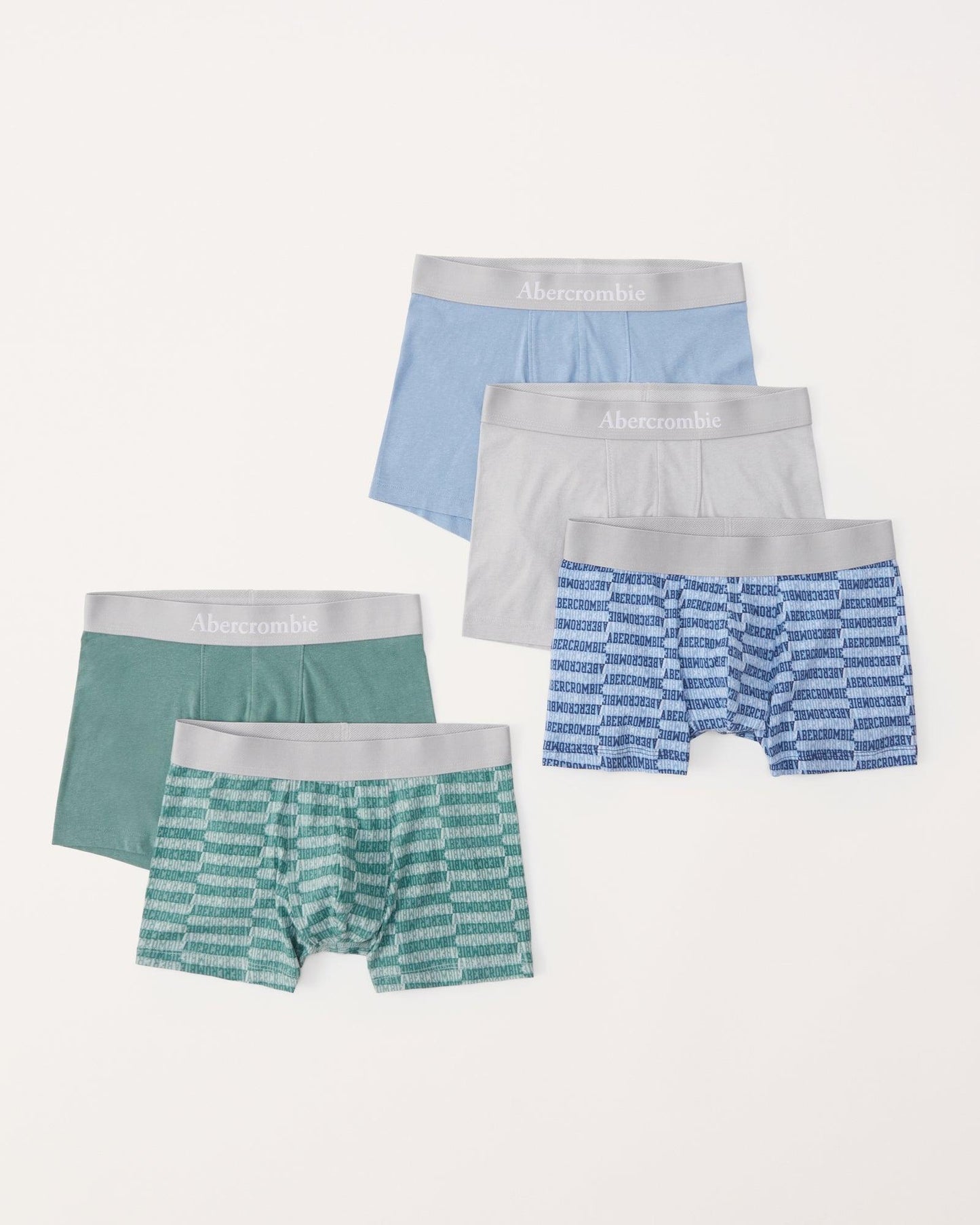 Abercrombie cuecas boxer com 5 unidades