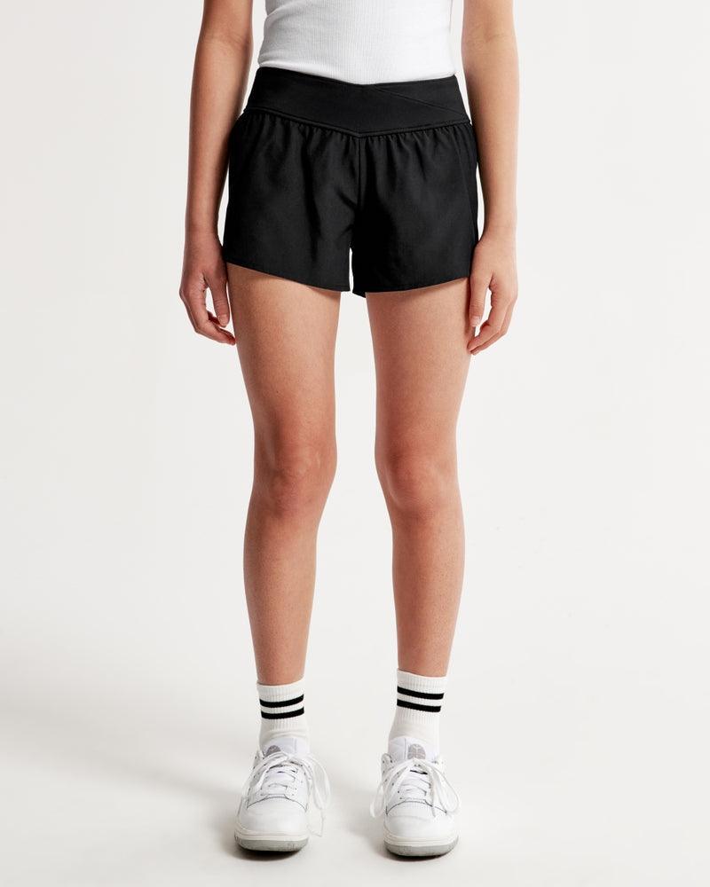 Abercrombie short cintura cruzada ypb