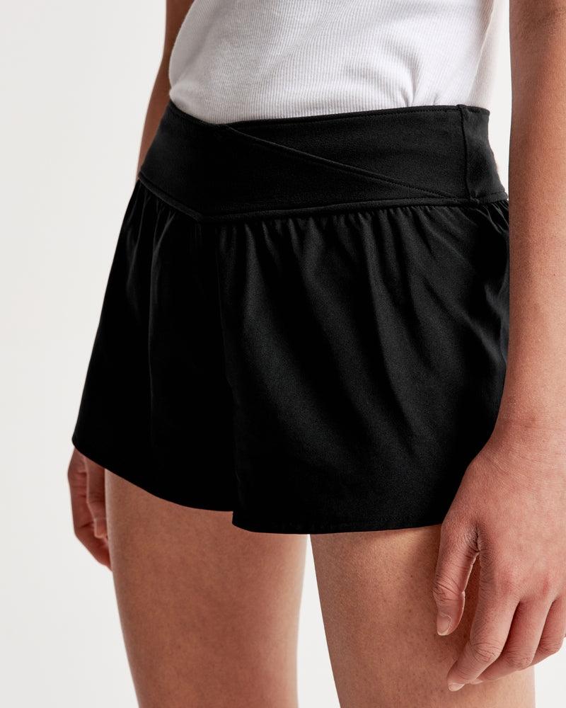 Abercrombie short cintura cruzada ypb