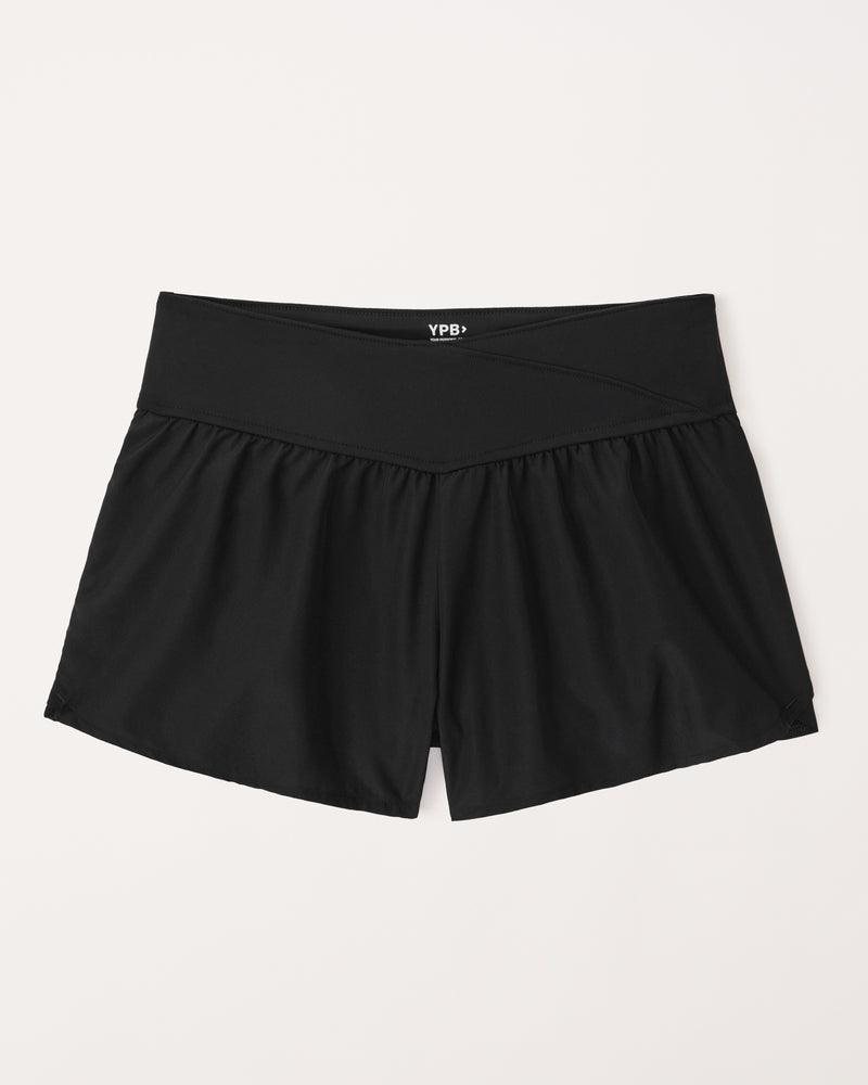 Abercrombie short cintura cruzada ypb