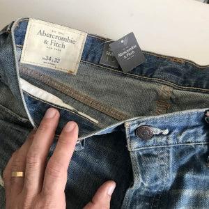 Calça Jeans Abercrombie Masculina Skinny