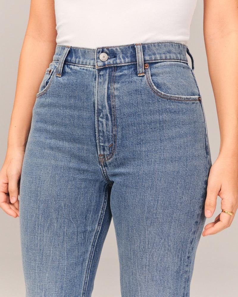 Calça Jeans Curve Love Ultra High Rise Tornozelo Reto