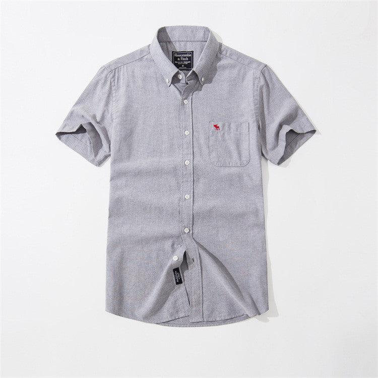 Camisa Manga Curta American Men's Summer Oxford