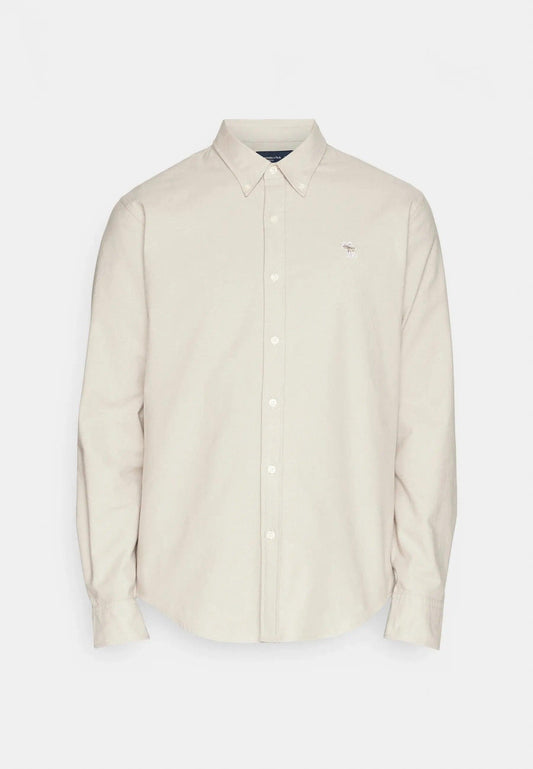 Camisa Oxford Areia A&F