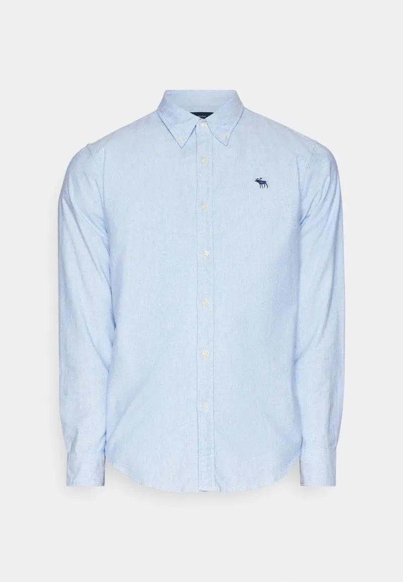 Camisa Oxford  Azul A&F