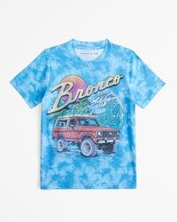 Camiseta gráfica bronco