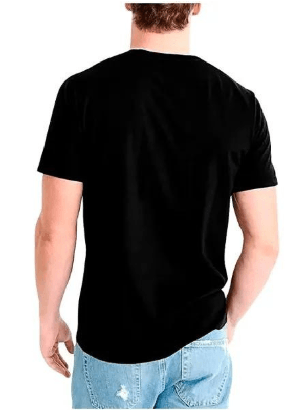 Camiseta Masculina Classic Grey Icon Preta