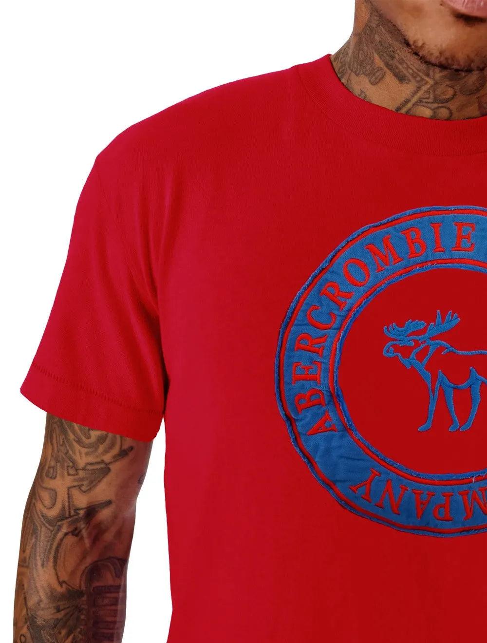 Camiseta Masculina Moose Circle Company Vermelha