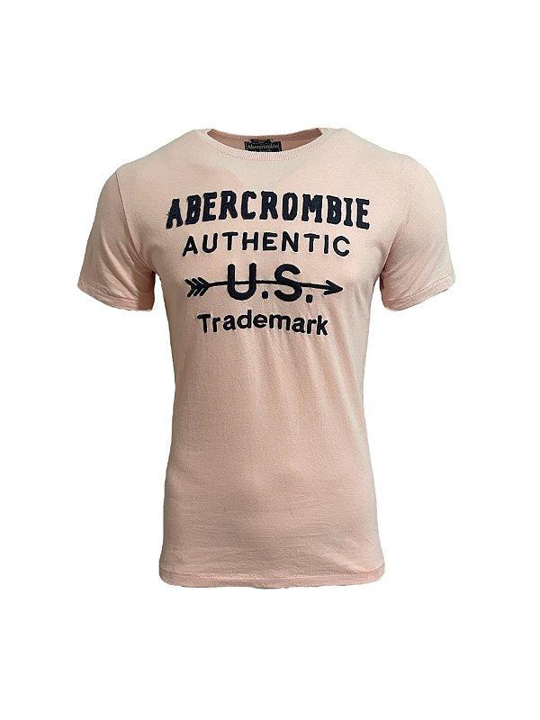 Camiseta Masculina US Rosa claro