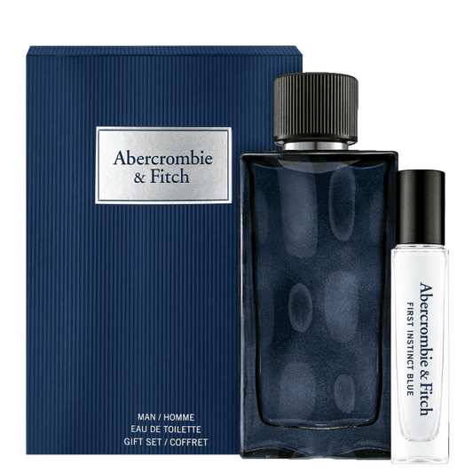 Conjunto First Instinct Man Blue Abercrombie & Fitch Masculino 100ml + Travel Size 15ml