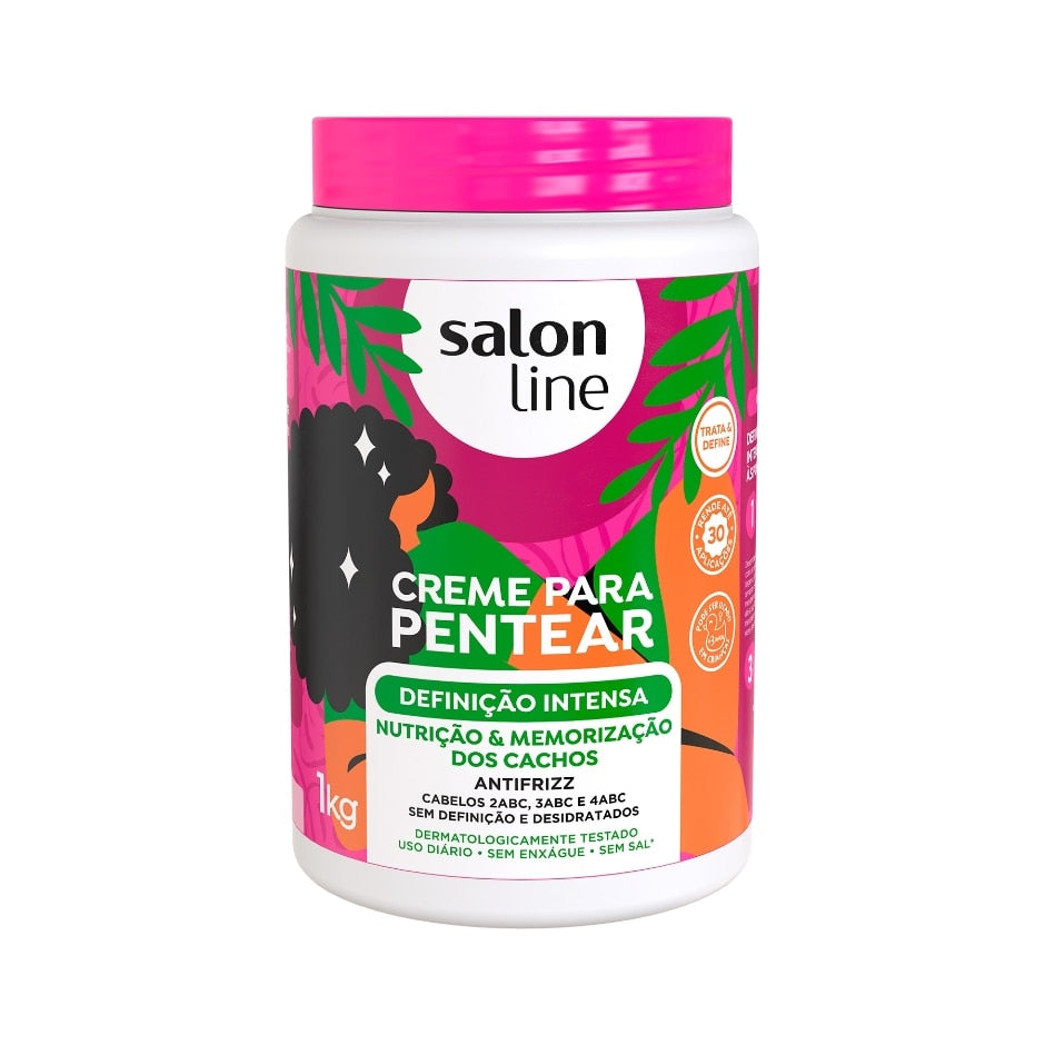 Creme Para Pentear Definição Intensa Salon Line 1kg