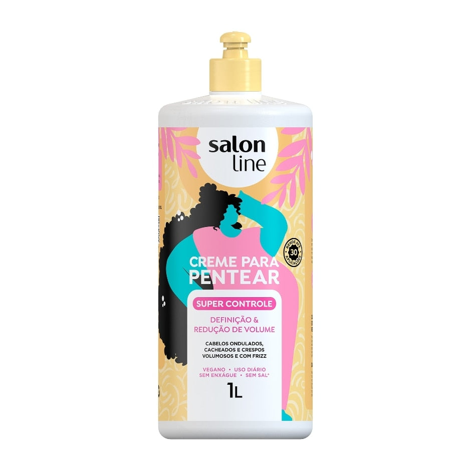 Creme Para Pentear Super Controle Salon Line 1L