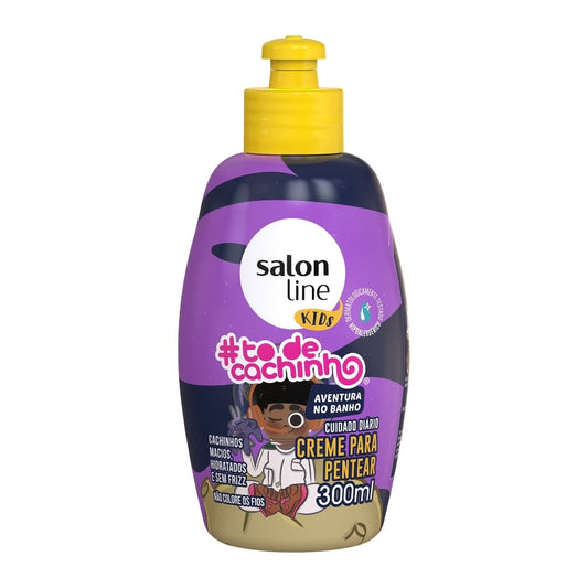 Creme para Pentear #todecachinho Kids Aventura no Banho Salon Line 300ml