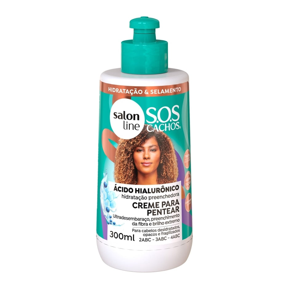 Creme Para Pentear SOS Cachos Ácido Hialurônico 300ml