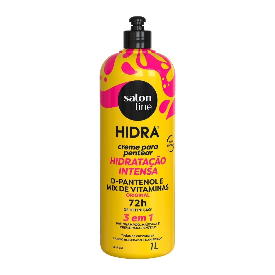 Creme para Pentear Hidra Hidratação Intensa Salon Line 1 Litro