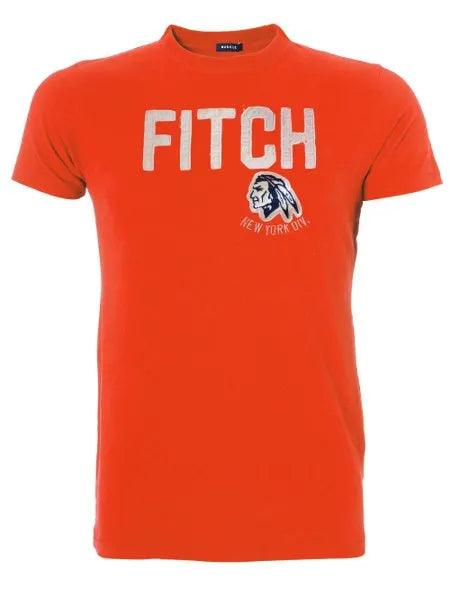 [Última Unidade] - Camiseta Masculina Fitch Indian Laranja