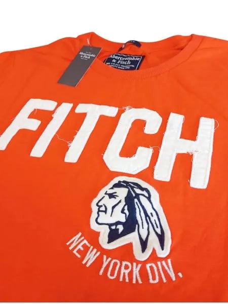 [Última Unidade] - Camiseta Masculina Fitch Indian Laranja