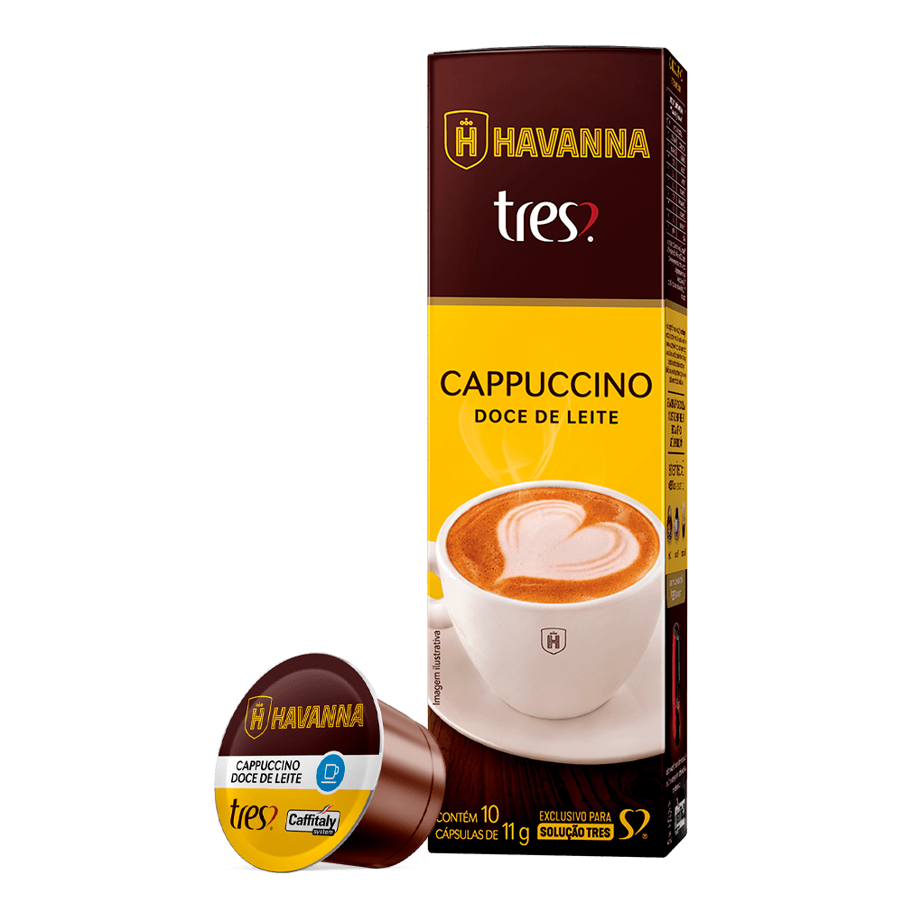 Kit Cappuccino Lovers 60 Cápsulas TRES 3 Corações