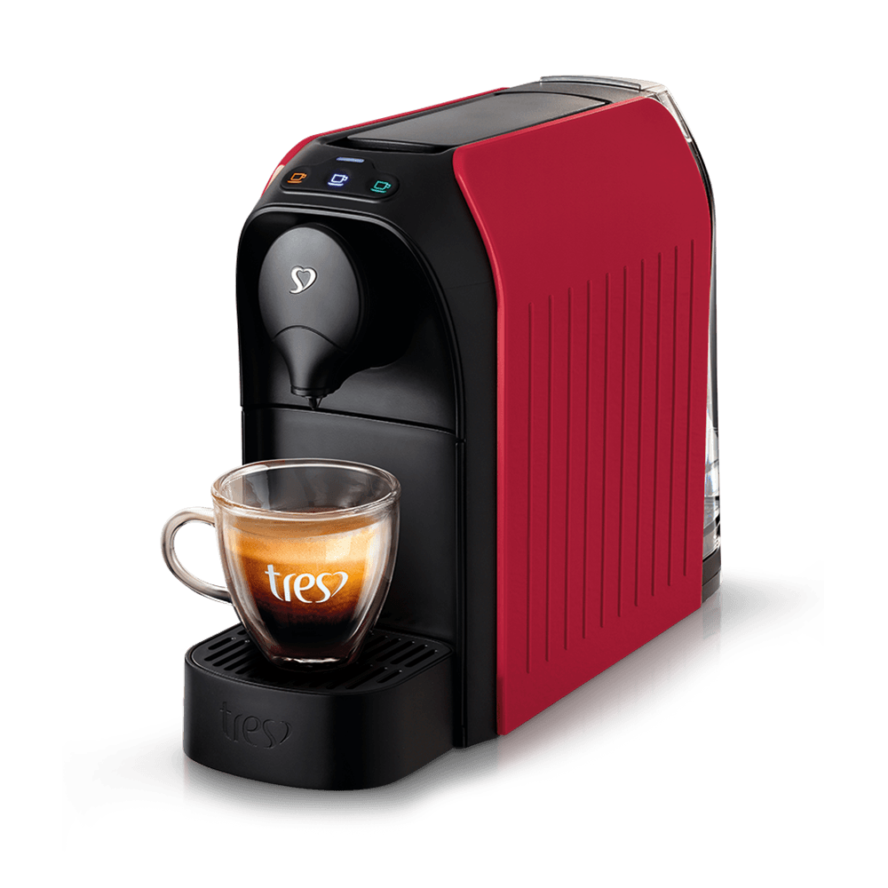 Cafeteira Espresso Passione Vermelha Automática –  3 Corações