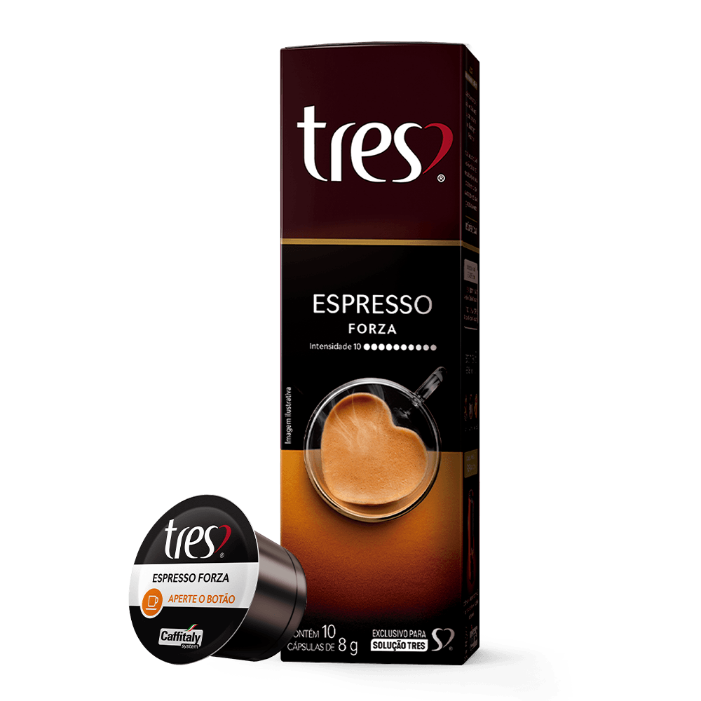 Kit Espresso Lovers 80 Cápsulas TRES 3 Corações